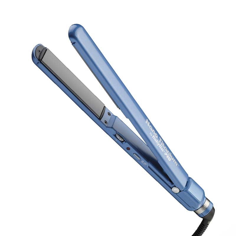 White Smoke BaBylissPRO Titanium & Ceramic Ultra Thin Flat Iron DV 1in
