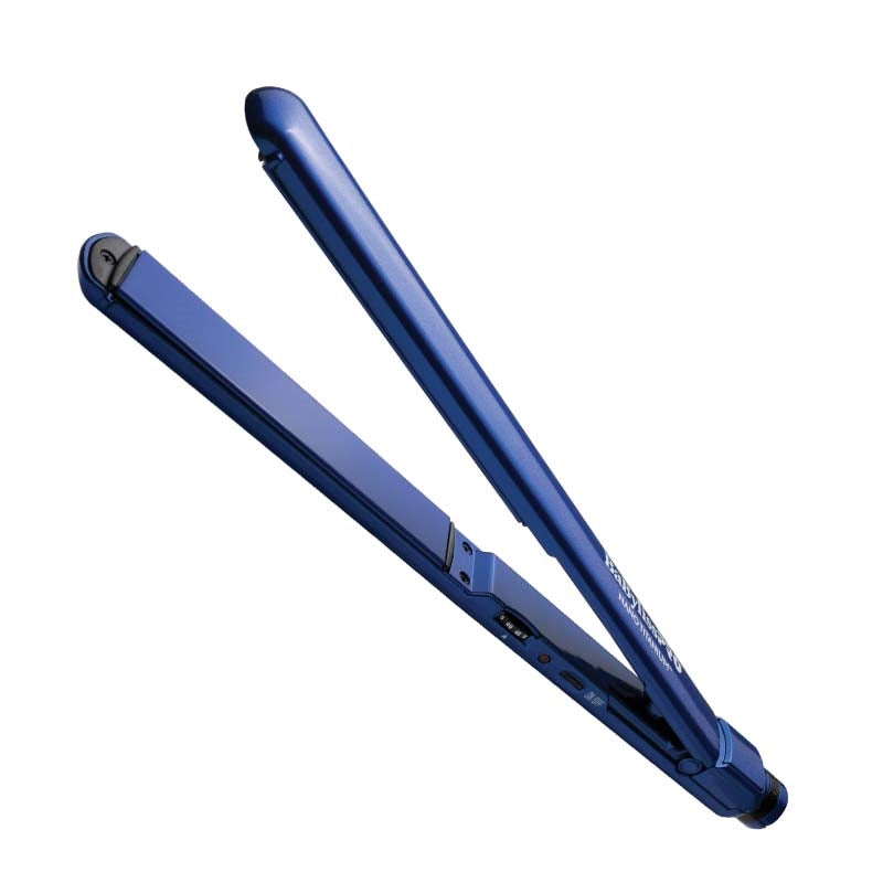 White Smoke BaBylissPRO Art Society Nano Titanium Flat Iron 1in