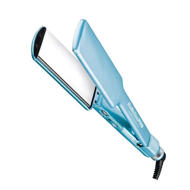 White Smoke BaBylissPRO UltraSlim Nano Titanium Flat Iron 2in