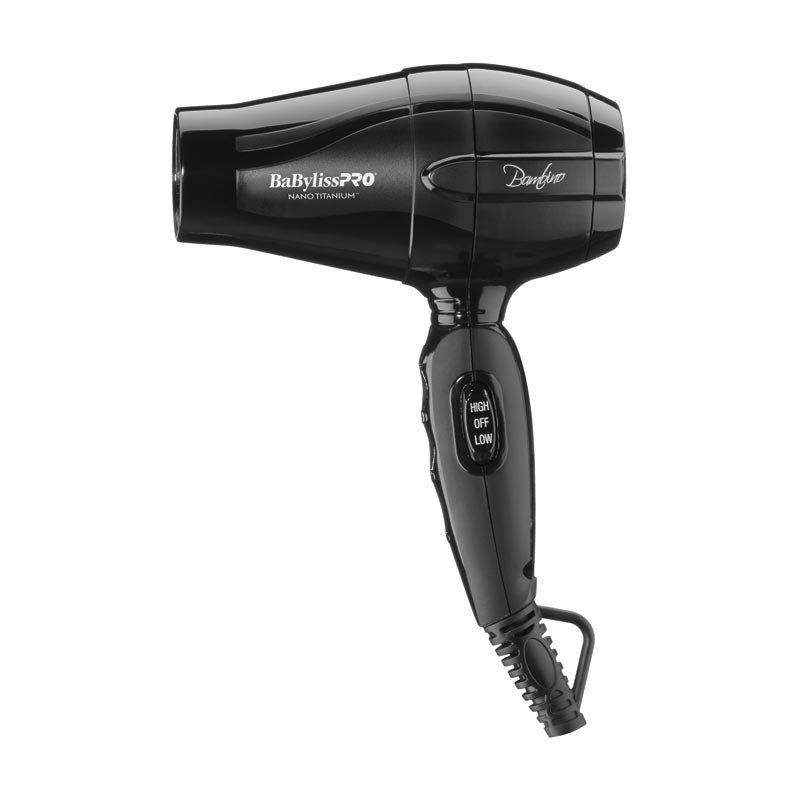 White Smoke BaBylissPRO NanoTitanium Travel Hair Dryer