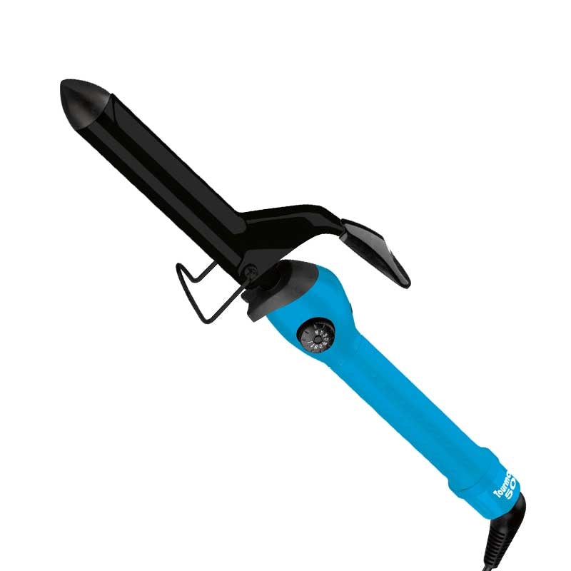 White Smoke BaBylissPRO Spirit Tourmaline & Ceramic Curling Iron 1in