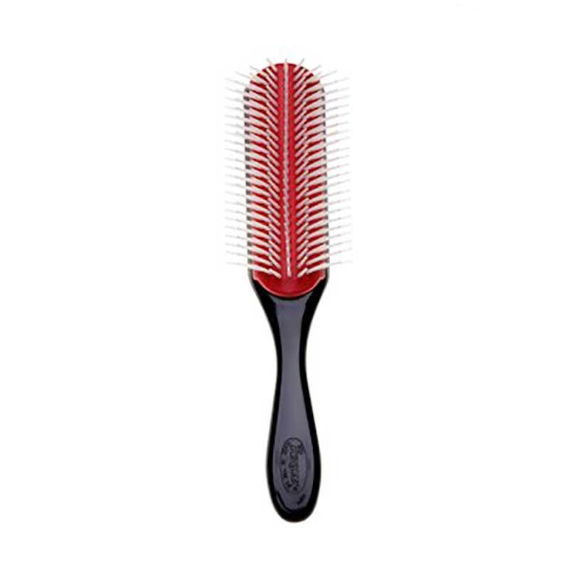 White Smoke Denman Styling Brush 9 Rows