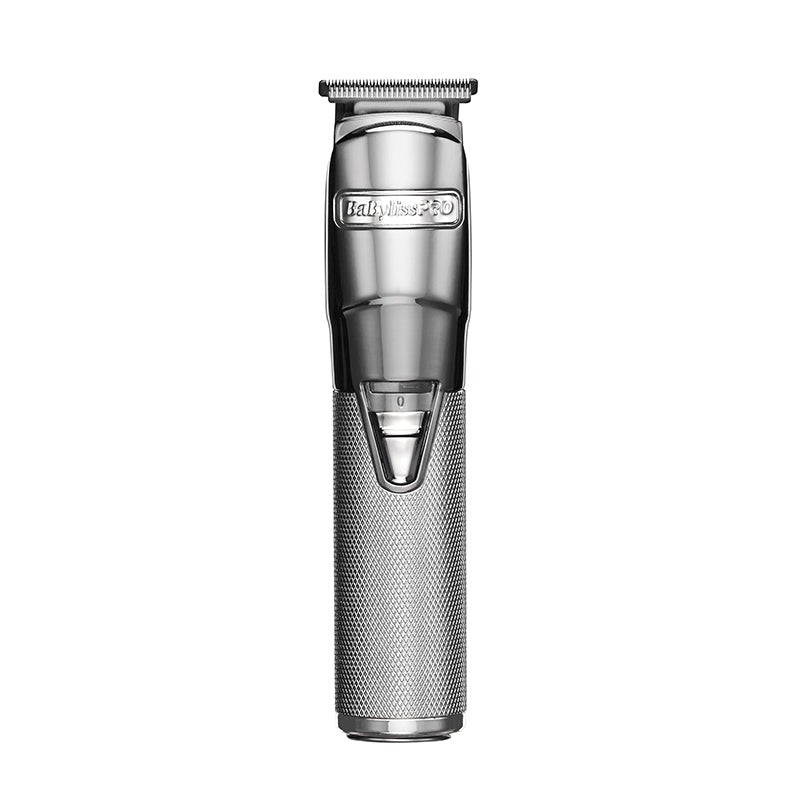 Gray BaBylissPRO SilverFX Cordless Lithium Trimmer Stainless St