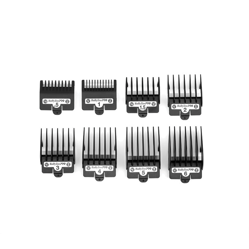 White Smoke BaBylissPRO Premium Guide Set 8pc 870 810 673N