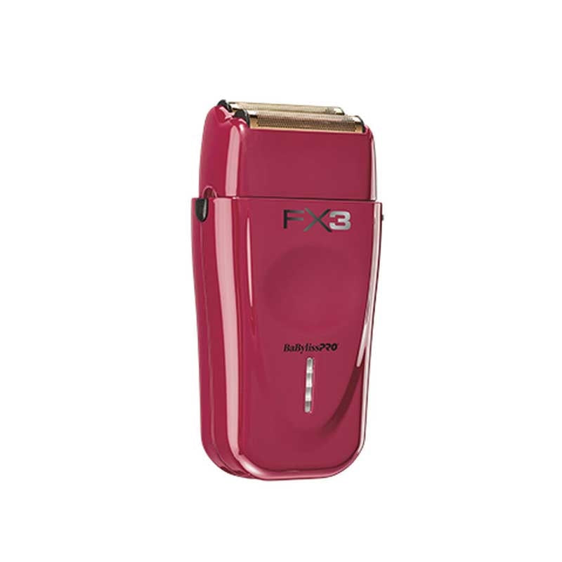 Maroon BaBylissPRO FX3 Double Foil Shaver Red