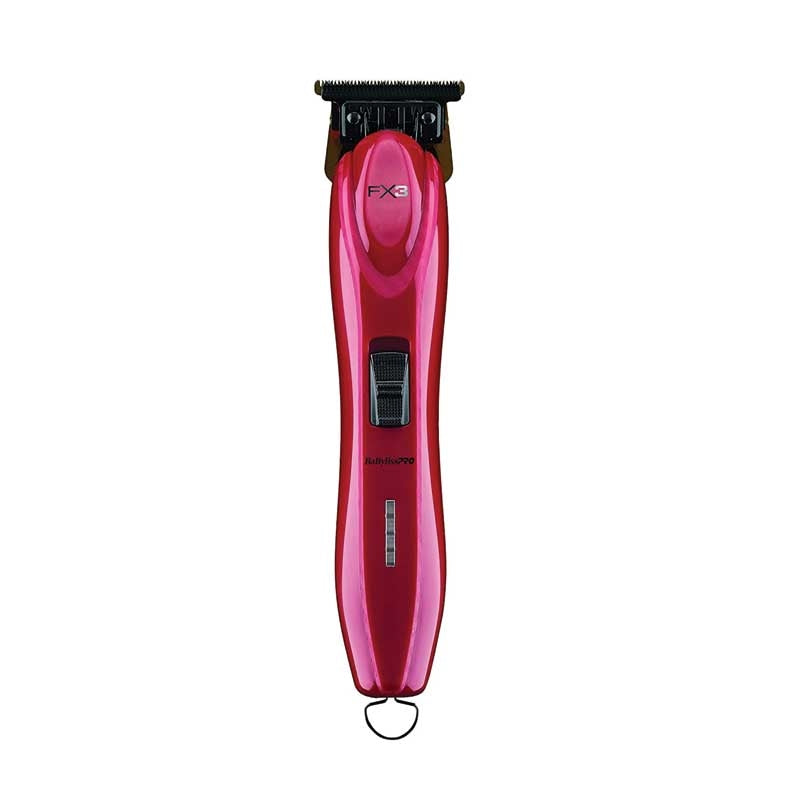 White Smoke BaBylissPRO FX3 High Torque Trimmer Red