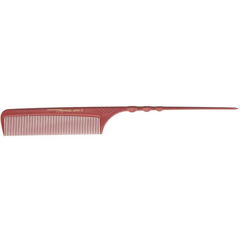 White Smoke Hercules Premium Carbon Pin Tail Comb 9in