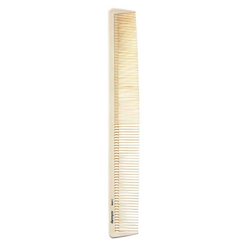 Bisque Dannyco Silicone Fine Tooth Comb