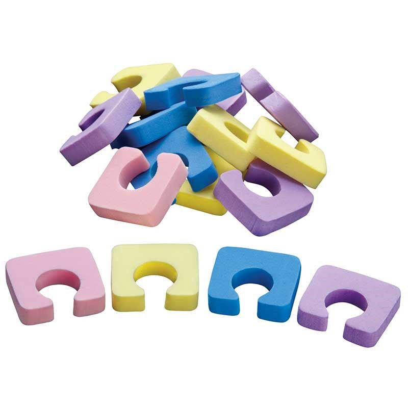 White Smoke Silkline Single Toe Separator 144/bag