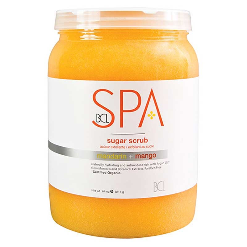 White Smoke BCL Spa Mandarin Mango Sugar Scrub 64oz