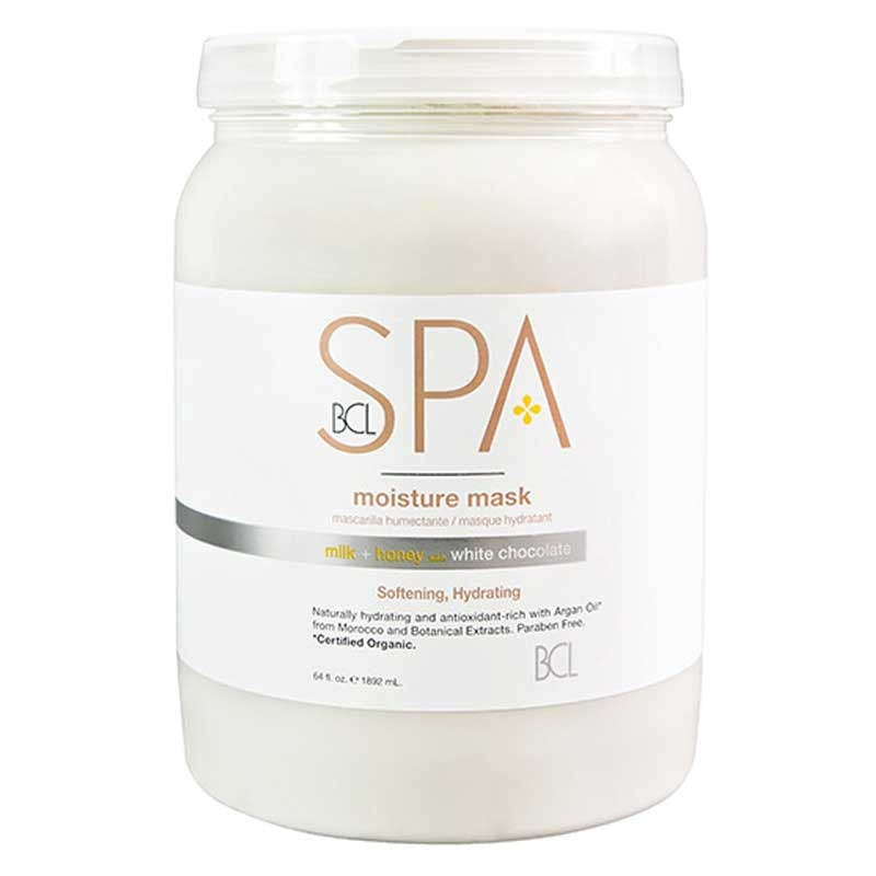 White Smoke BCL Spa Milk Honey White Chocolate Moisture Mask 64oz