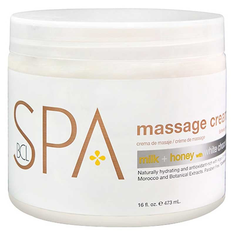 Lavender BCL Spa Milk Honey White Chocolate Massage Cream 16oz