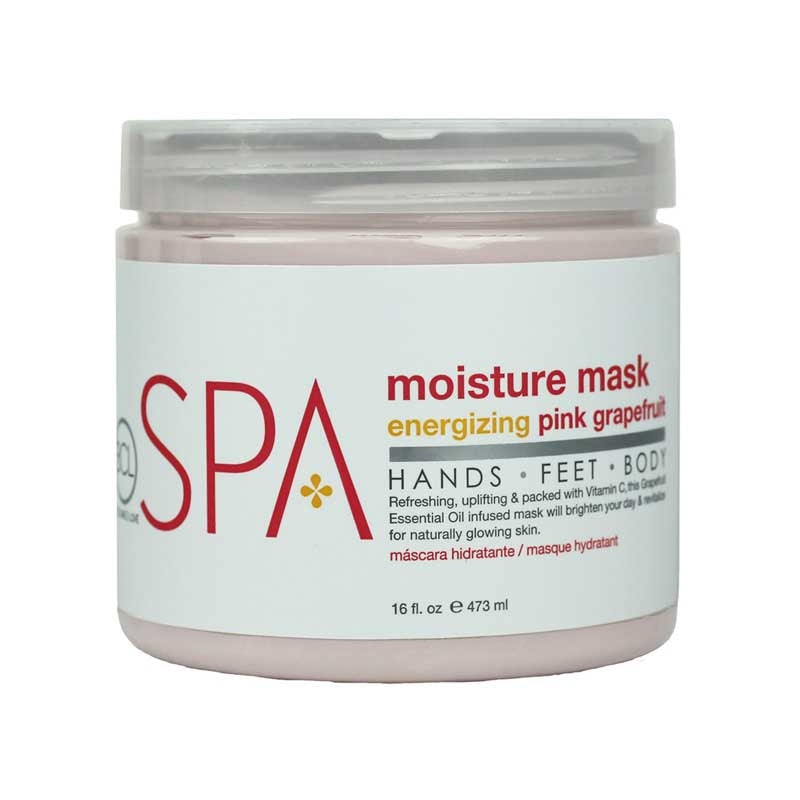 Light Gray BCL Spa Pink Grapefruit Moisture Mask 16oz