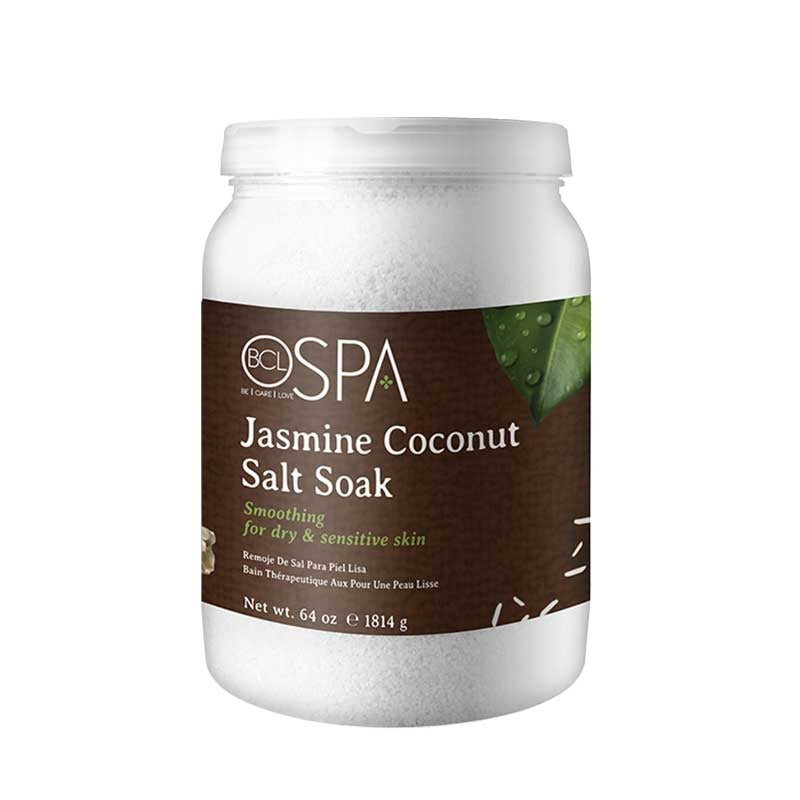 White Smoke BCL Spa Jasmine Coconut Salt Soak 64oz
