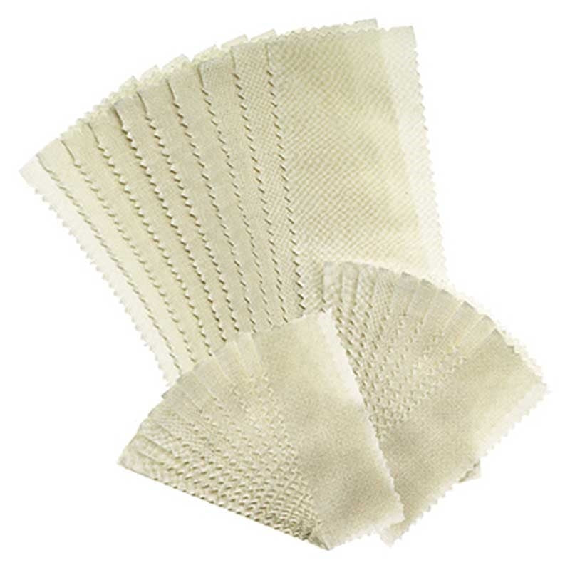 White Smoke Satin Smooth Muslin Epilating Strips 100/bag Small
