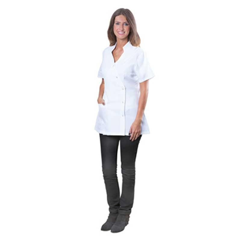 White Smoke LePro Spa Jacket Medium White