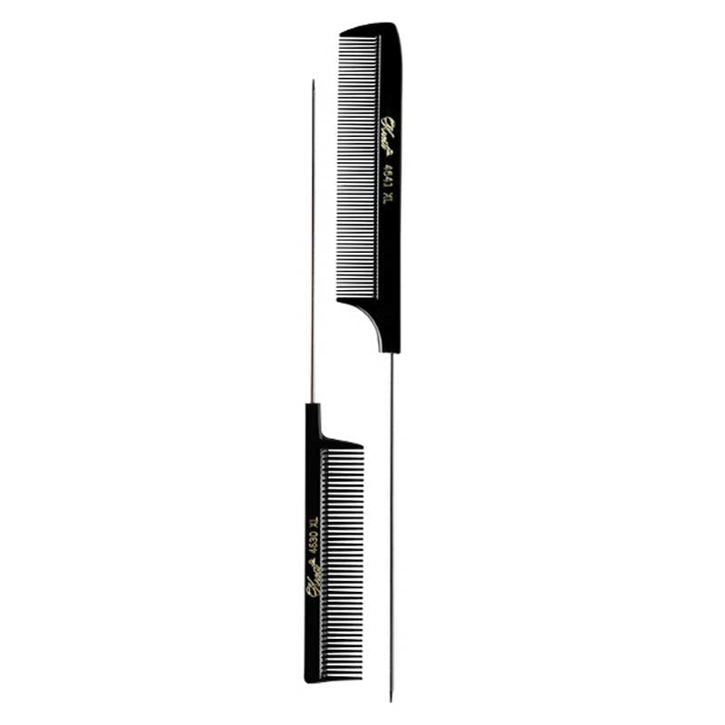 White Smoke Krest Pin Tail Combs XL Pins