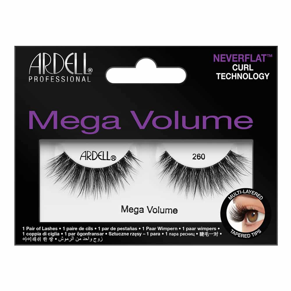 Black Ardell Mega Volume Lashes 1 Pair - 260 Black 62180