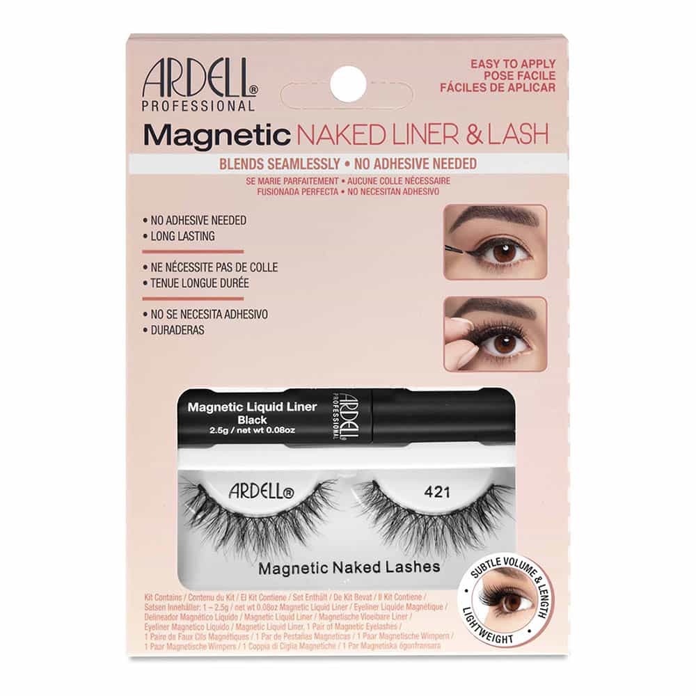 Light Gray Ardell Magnetic Naked Liner & Lash Kit - 421 Black 64930