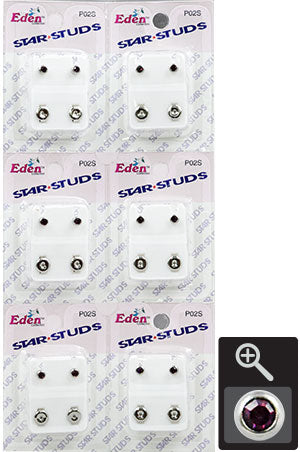 Eden Star Stud Earring #P02S-pc
