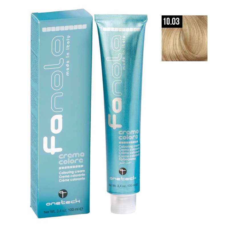 White Smoke Fanola 10.03 Natural Warm Blonde Platinum 100ml