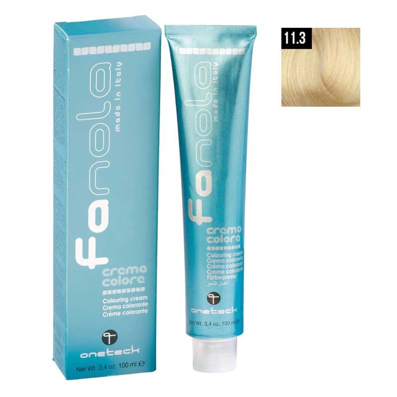White Smoke Fanola 11.3 Superlight Blonde Platinum Golden 100ml