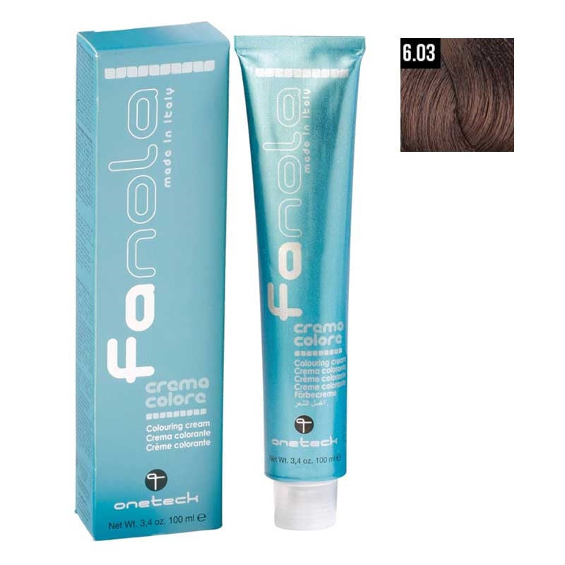 White Smoke Fanola 6.03 Natural Warm Dark Blonde 100ml
