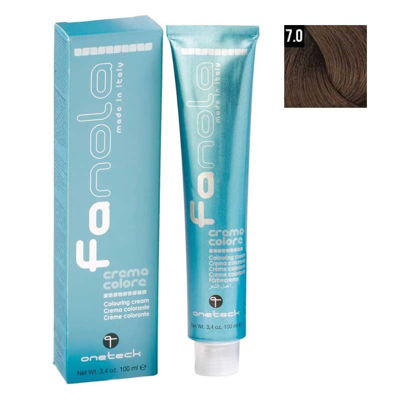 White Smoke Fanola 7.0 Natural Medium Blonde 100ml