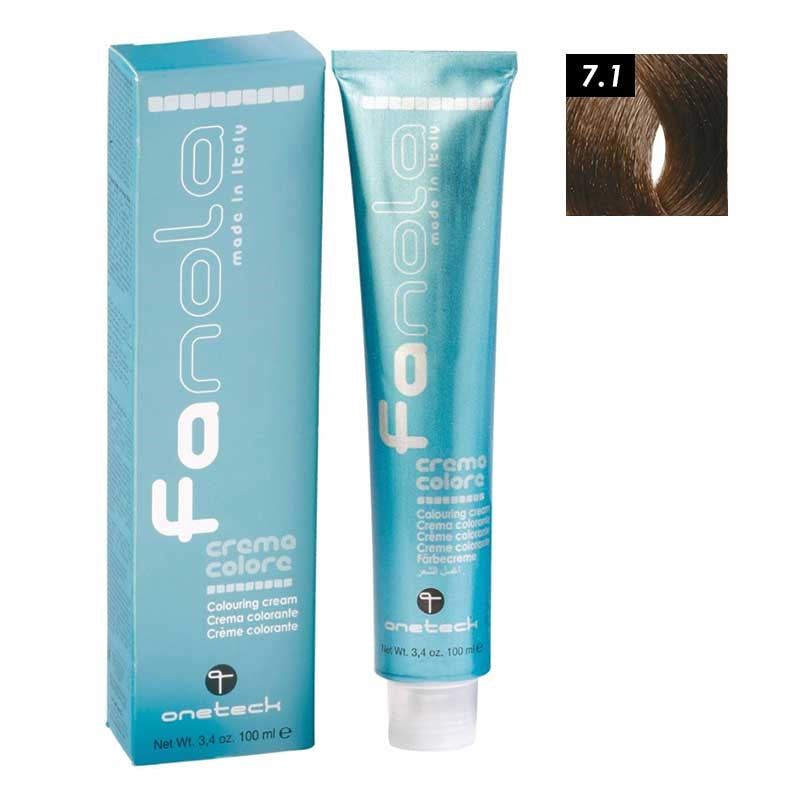White Smoke Fanola 7.1 Medium Blonde Ash 100ml
