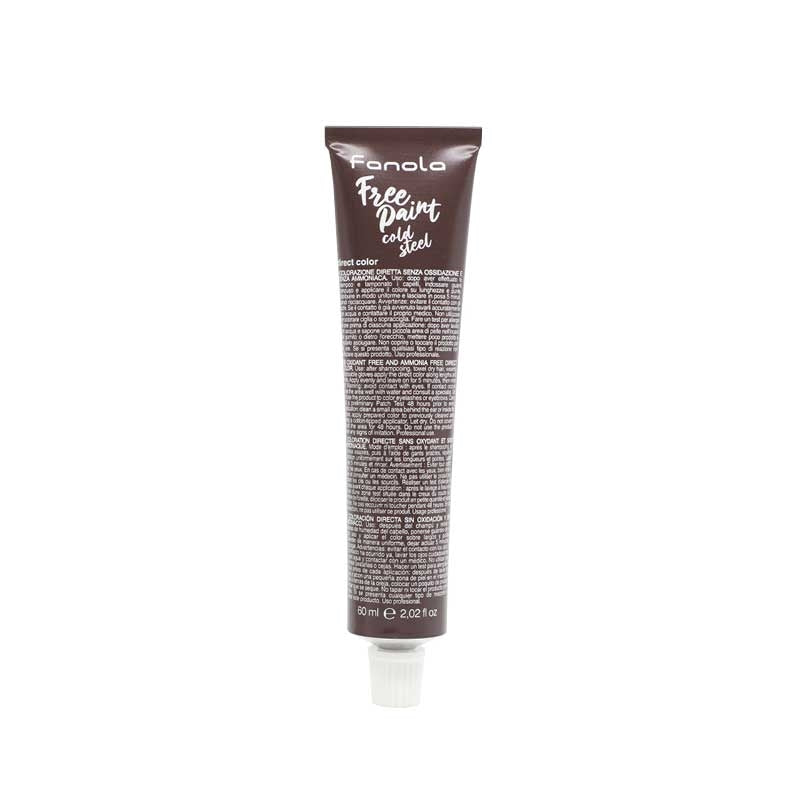White Smoke Fanola Free Paint Cold Steel 60ml