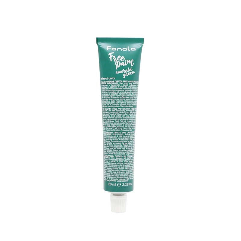 White Smoke Fanola Free Paint Emerald Green 60ml