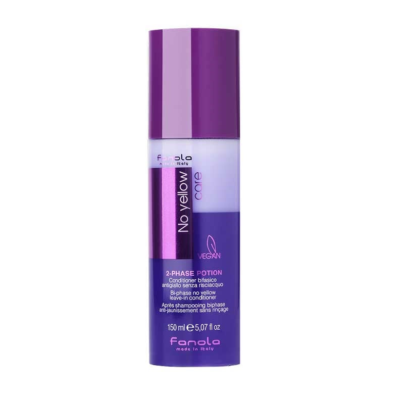Dark Slate Blue Fanola No Yellow 2 phase Leavein Conditioner 150ml