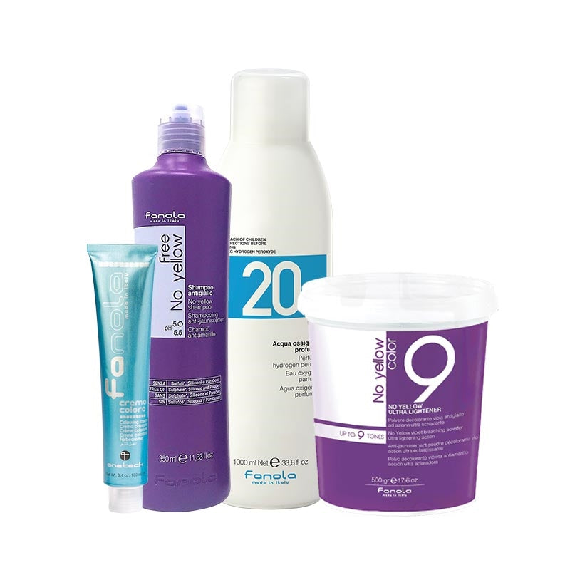 White Smoke Fanola Try Me Kit