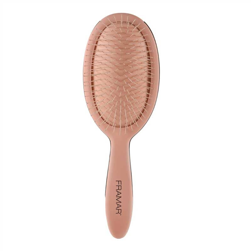 White Smoke Framar (30002) Detangling Brush Champagne Mami