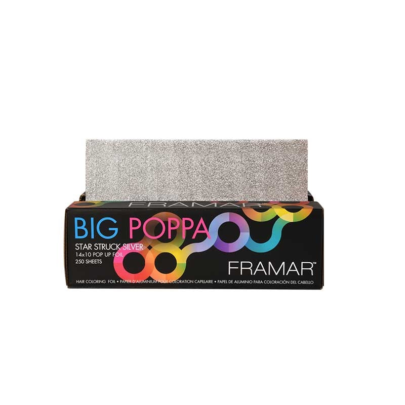 Dark Gray Framar (13001) PopUp Foil 10x14 Big Papa 250/pk