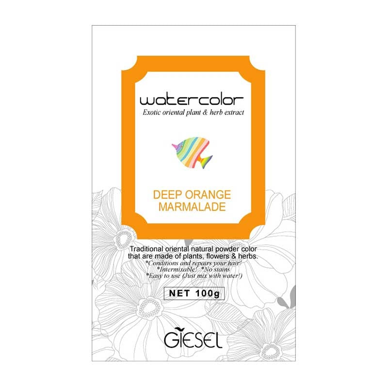 White Smoke Giesel Water Color Orange Star 100g