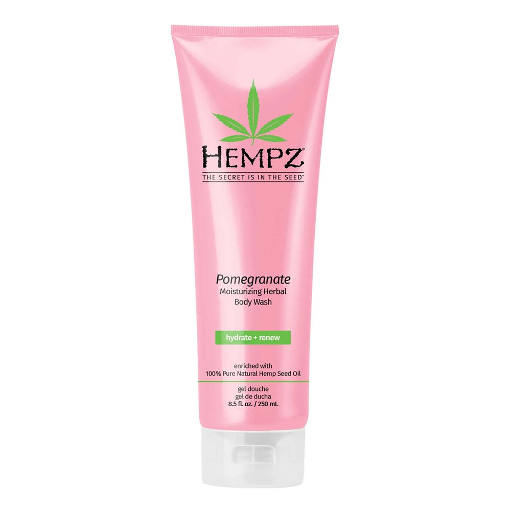 White Smoke HEMPZ Pomegranate Moisturizing Herbal Body Wash (8.5oz)