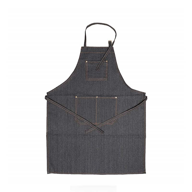White Smoke H&R Denim Barber Apron