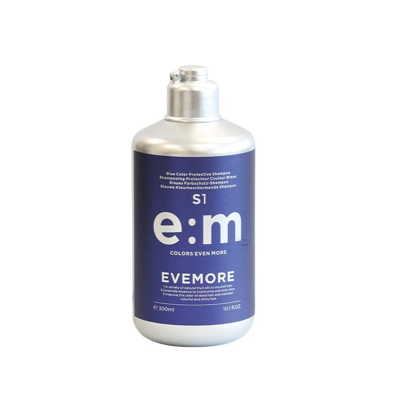 White Smoke Evemore Blue Color Protective Shampoo 300ml
