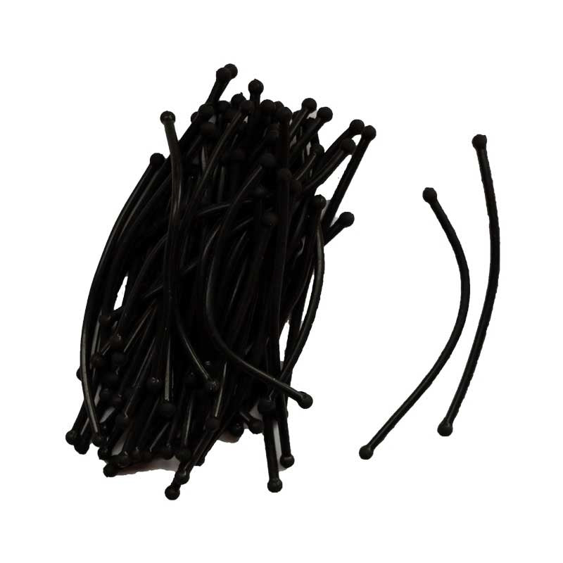 White Smoke H&R (RRBL50) Perm Rubber Black Long 50bag