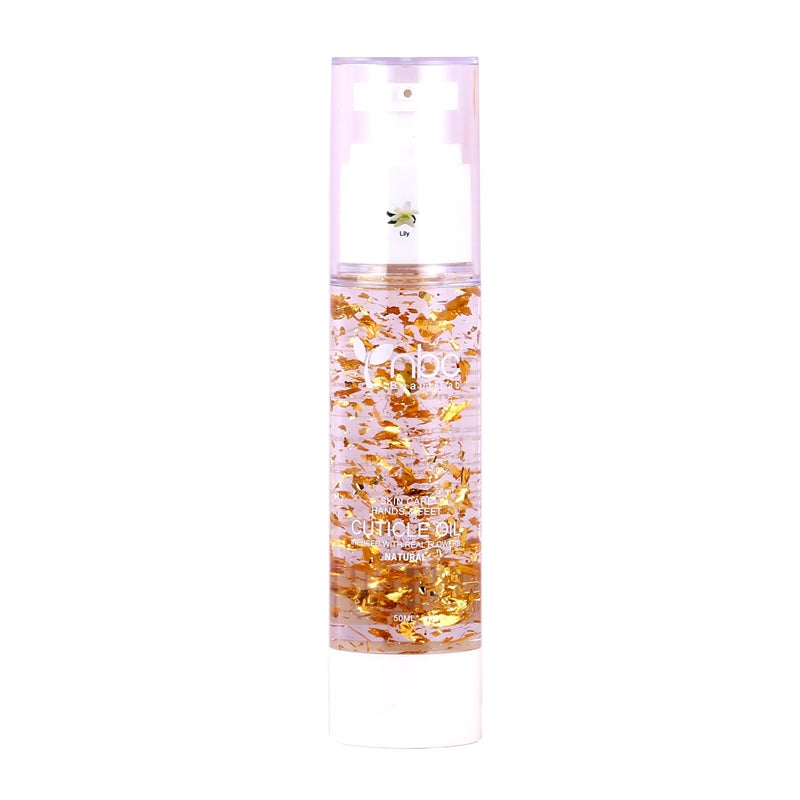 White Smoke NBC Lily Infused Gold Flake Essence Oil 80ml
