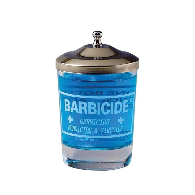 White Smoke King (50410) Barbicide Manicure Table Jars 4oz
