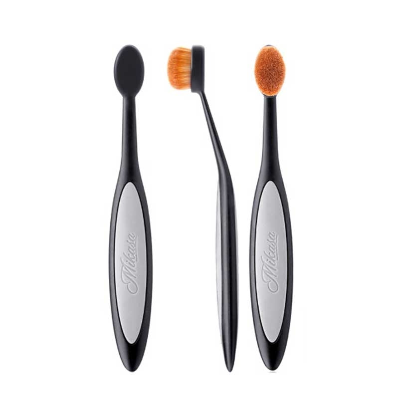 White Smoke Mikasa Techni O1 Oval S Brush