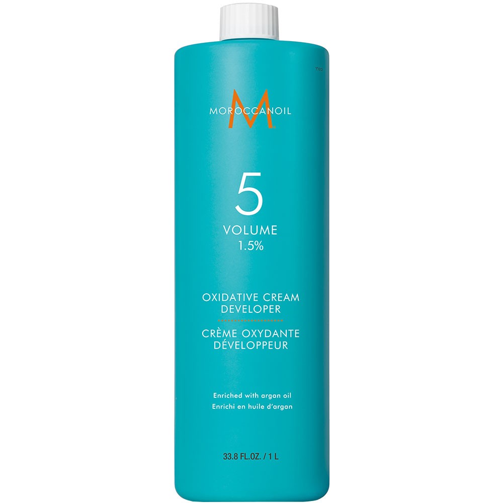 Light Sea Green Moroccanoil Oxidative Cream Developer 34oz - 30 Vol