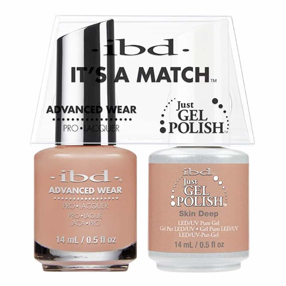 White Smoke IBD Just Gel Polish It's A Match - Skin Deep
