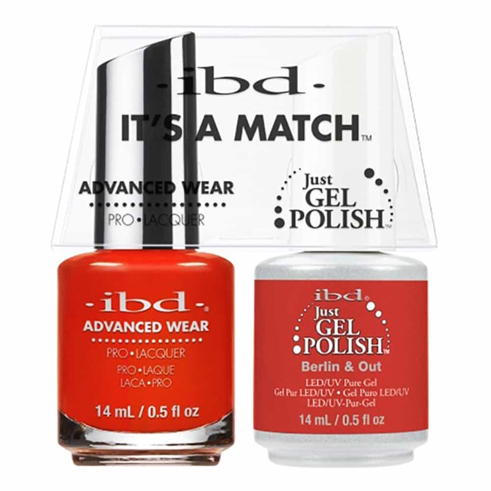 White Smoke IBD Just Gel Polish It's A Match - Berlin & Out