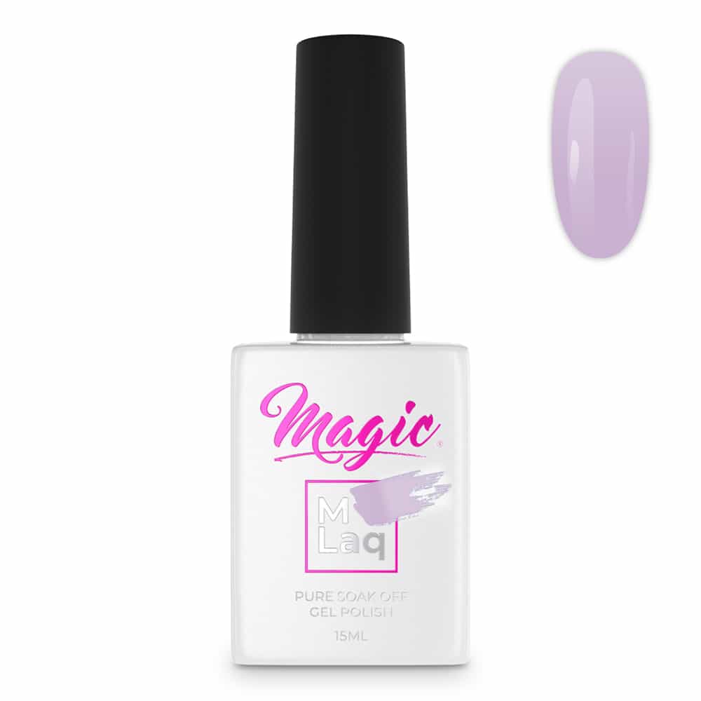 White Smoke Magic Gel Polish MLaq Lilac Pink -