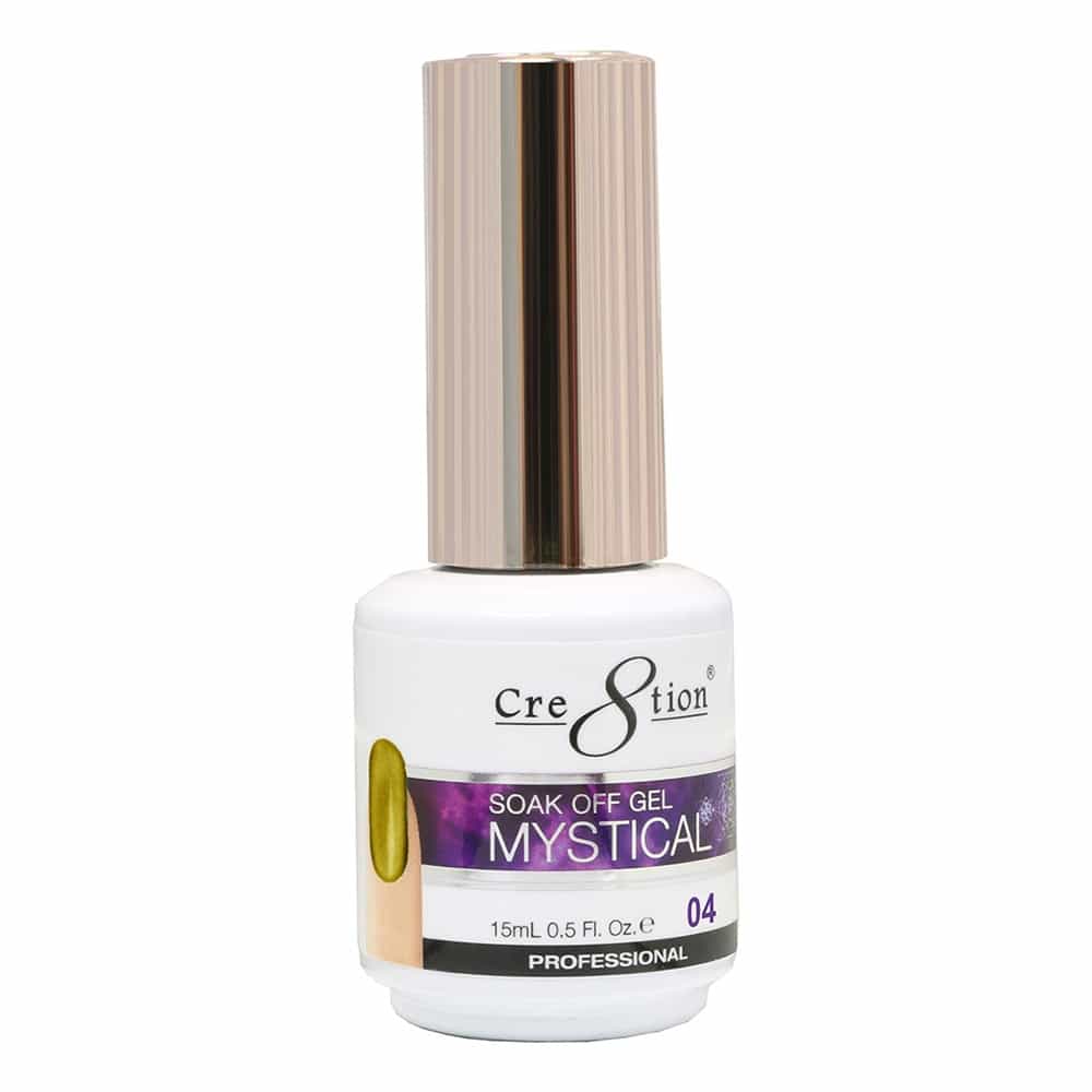 White Smoke Cre8tion Soak Off Gel Mystical 04