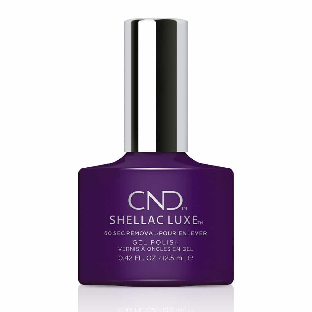 White Smoke CND Shellac Luxe Temptation 0.42 fl oz