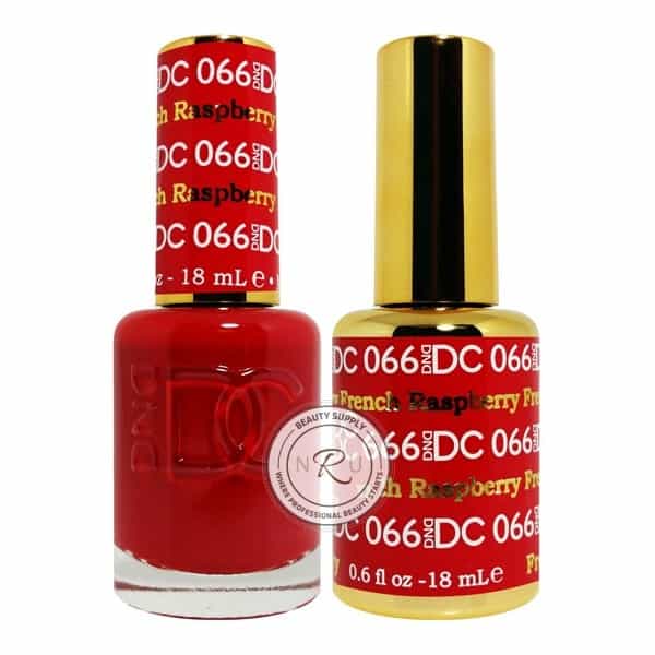 White Smoke Daisy Soak Off Gel - French Raspberry - DC066